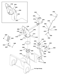 Part Location Diagram of 1736378AYP Murray Brkt-Cable Defl